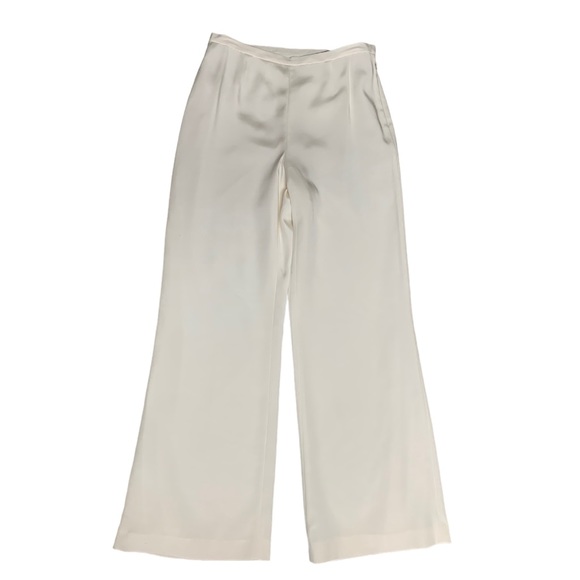 Lafayette 148, Silk Wide Leg Pants - Picture 3 of 11